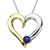 10K White and Yellow Gold