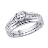 14K White Gold