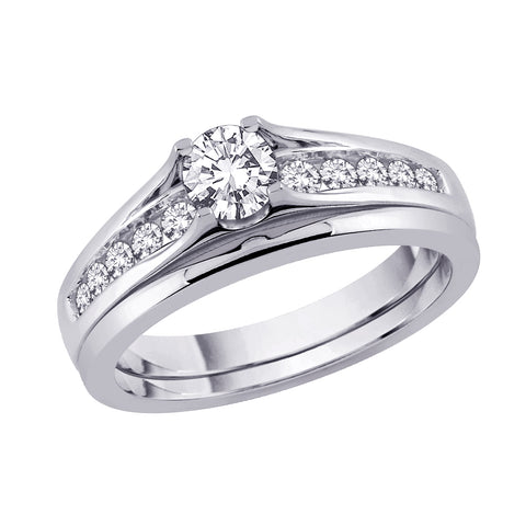 KATARINA Diamond Engagement Ring (1/2 cttw GH, I2/I3)