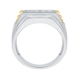 10K White and Yellow Gold