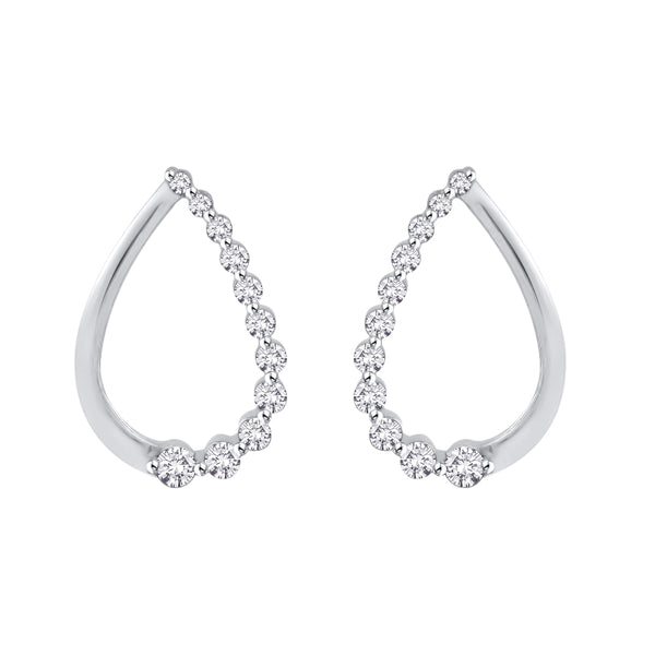 14K White Gold~White Diamond