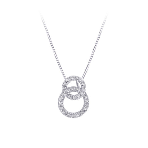 KATARINA Diamond Circle Jewelry Set