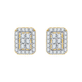 14K Yellow Gold~White Diamond