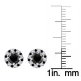 10K White Gold~Black and White Diamond