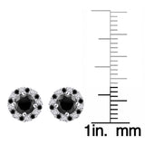 10K White Gold~Black and White Diamond