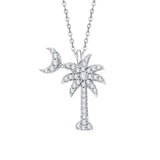 14K White Gold, 10K White Gold, Sterling Silver