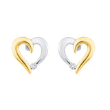 10K White and Yellow Gold~GH | I2/I3