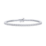 14K White Gold, 10K White Gold, Sterling Silver