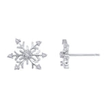 Sterling Silver~White Diamond