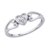 14K White Gold~GH | I2/I3