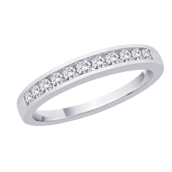 14K White Gold~GH | I2/I3