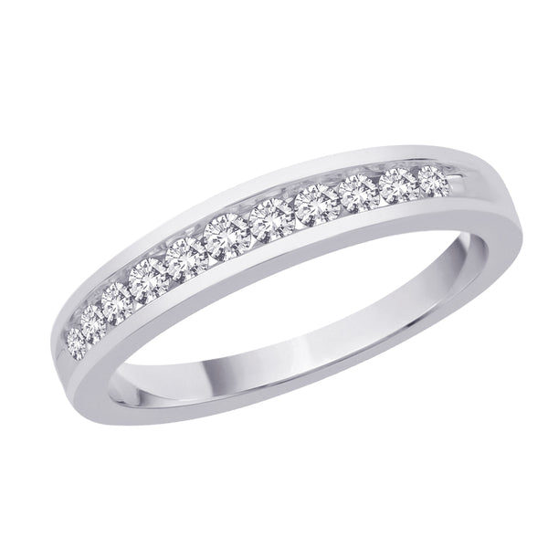 14K White Gold~GH | I2/I3