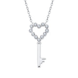 14K White Gold~JK | I2/I3