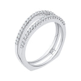 14K White Gold~GH | I2/I3