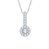 10K White Gold~GH | I2/I3