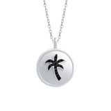 Sterling Silver~Black Diamond