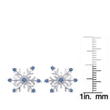 Sterling Silver~Blue Diamond