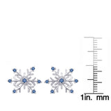 Sterling Silver~Blue Diamond