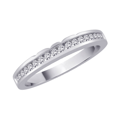 KATARINA Diamond Wedding Band (1/4 cttw GH-I1)