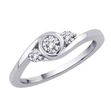 14K White Gold