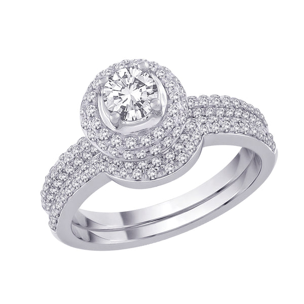 14K White Gold~GH | I1