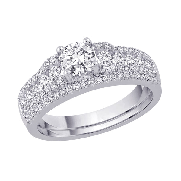 14K White Gold~GH | I1