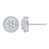 10K White Gold~White Diamond