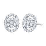 10K White Gold~White Diamond