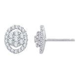10K White Gold~White Diamond