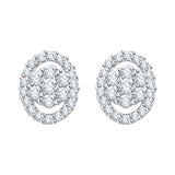 10K White Gold~White Diamond