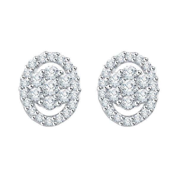 10K White Gold~White Diamond