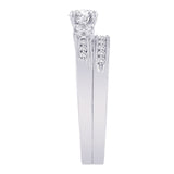 14K White Gold~GH | I1