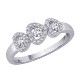 14K White Gold~GH | I2/I3