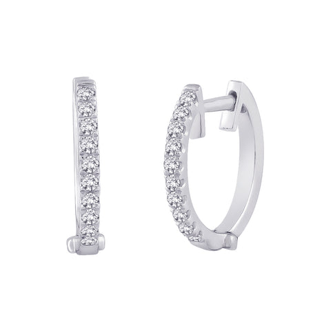 KATARINA Diamond Huggie Earrings (1/5 cttw)