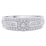 14K White Gold~GH | I2/I3