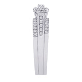 14K White Gold~GH | I2/I3