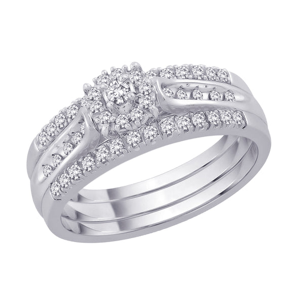 14K White Gold~GH | I2/I3