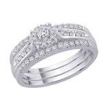 14K White Gold~GH | I2/I3