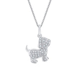 10K White Gold~GH | I3, Sterling Silver~GH | I3