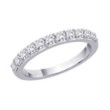 14K White Gold~White Diamond