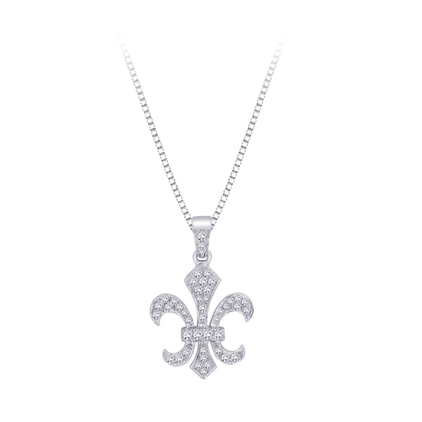 10K White Gold~White Diamond