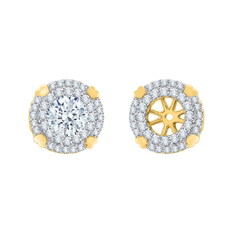 KATARINA Diamond Earring Jackets (1/3 cttw)