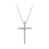 10K White Gold, Sterling Silver