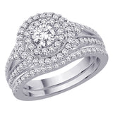 14K White Gold
