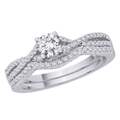 KATARINA Diamond Engagement Set (5/8 cttw GH, I1)