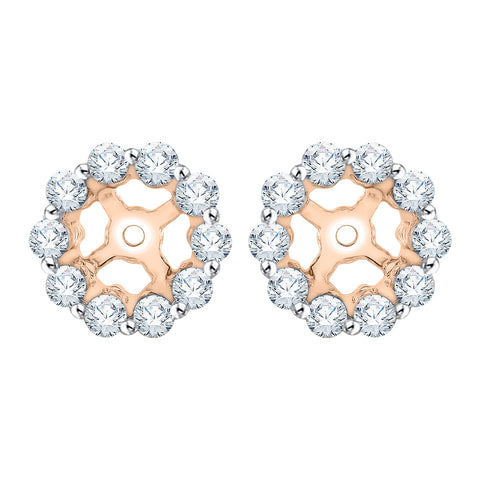 KATARINA Diamond Earring Jackets (3/8 cttw)