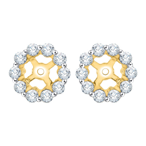 KATARINA Diamond Earring Jackets (3/8 cttw)