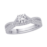 14K White Gold~GH | I1