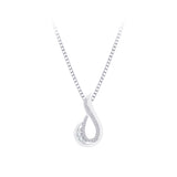 14K White Gold-White Diamond