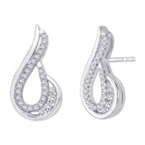 14K White Gold-White Diamond